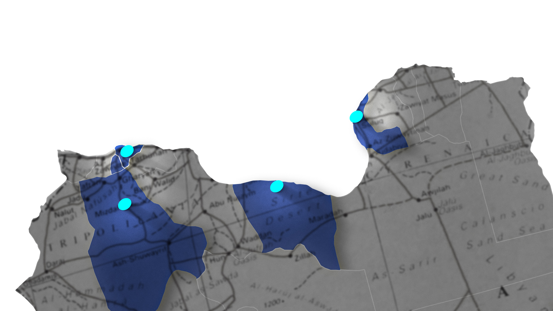 Map of Libya